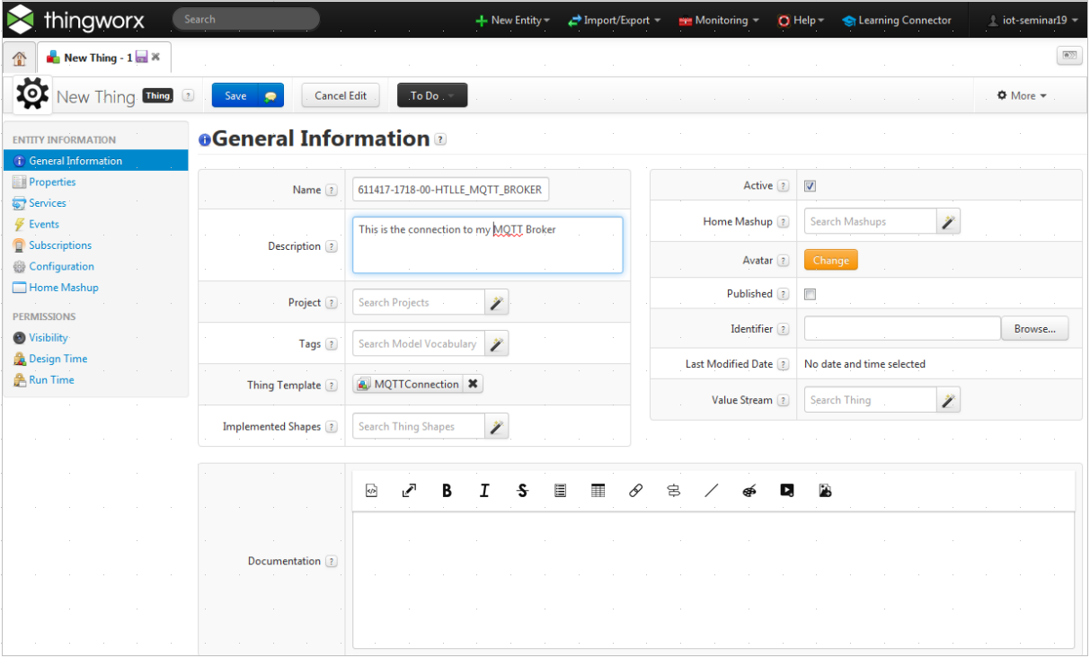 1 create mqtt connection