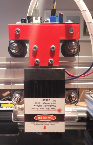 Holder frontview